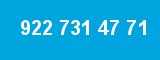 922 731 47 71 922 731 47 71